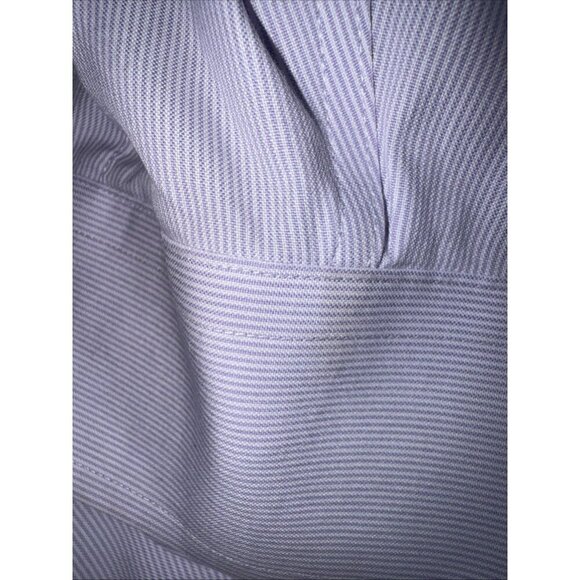 Jos A Banks Mens Size 17.5 Tailored Fit Purple Long Sleeve Button Up Shirt - Picture 3 of 5